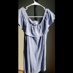 SUNDRY Off the Shoulder Sundress